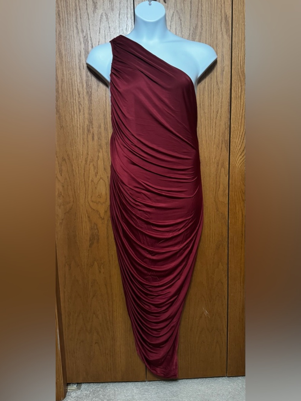 Eloquii One Shoulder Ruched Dress NWT